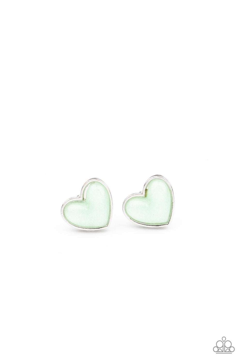 Starlet Shimmer Pastel Heart Earrings