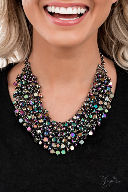 Paparazzi Necklace Vivacious Oil Spill 2021 Zi Collection