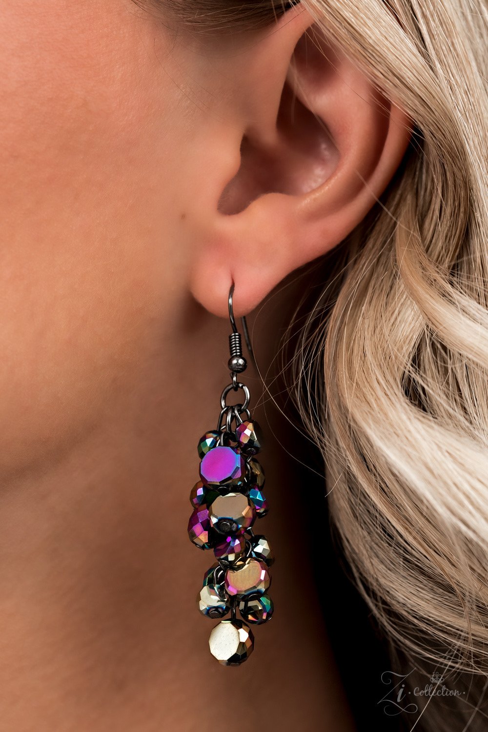 Paparazzi Necklace Vivacious Oil Spill 2021 Zi Collection